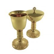 caliz y copon medieval