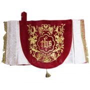 humeral bordado rojo