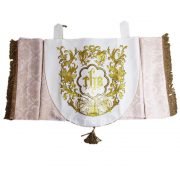 humeral bordado blanco