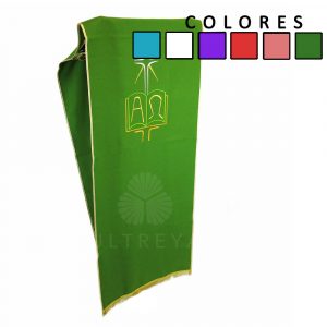 PAÑO DE ATRIL CRUZ Y BIBLIA