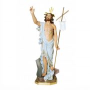 jesus resucitado pasta de madera
