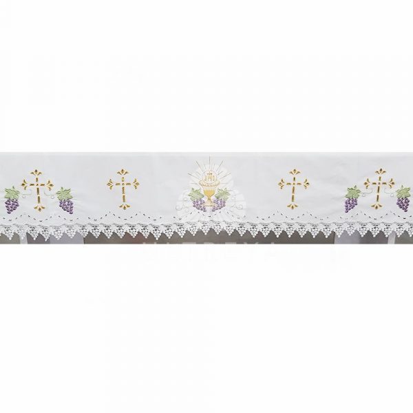 MANTEL DE ALTAR CALIZ Y UVAS