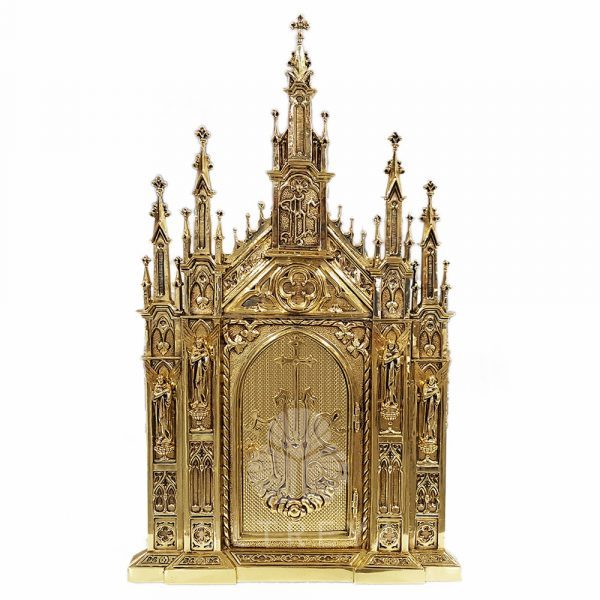 SAGRARIO GOTICO BRONCE 4 TORRES - Imagen 5
