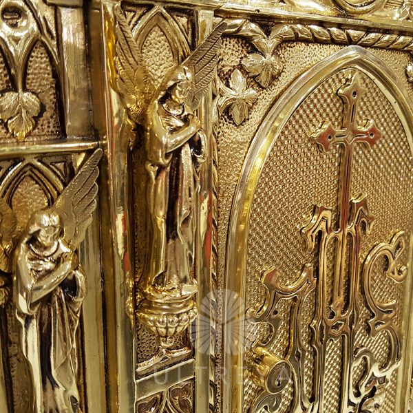 SAGRARIO GOTICO BRONCE 4 TORRES - Imagen 4