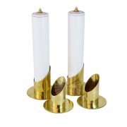 candelero corte diagonal