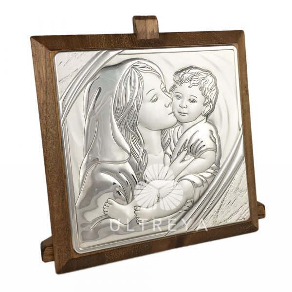 cuadro madera virgen