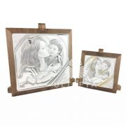 cuadro madera virgen