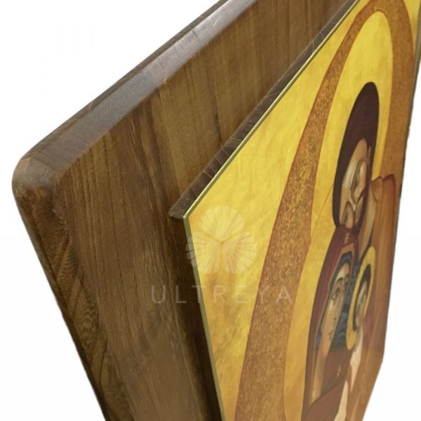 ICONO MADERA DE NOGAL 116x86 CM - Imagen 2