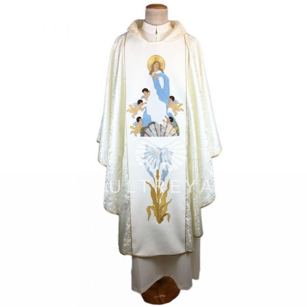 CASULLA BORDADA INMACULADA - Imagen 2