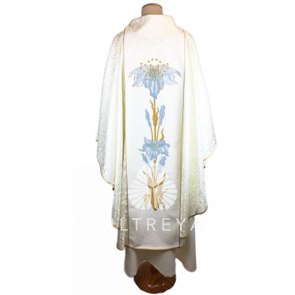 CASULLA BORDADA INMACULADA - Imagen 3