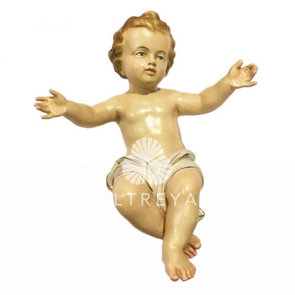 niño jesus de madera