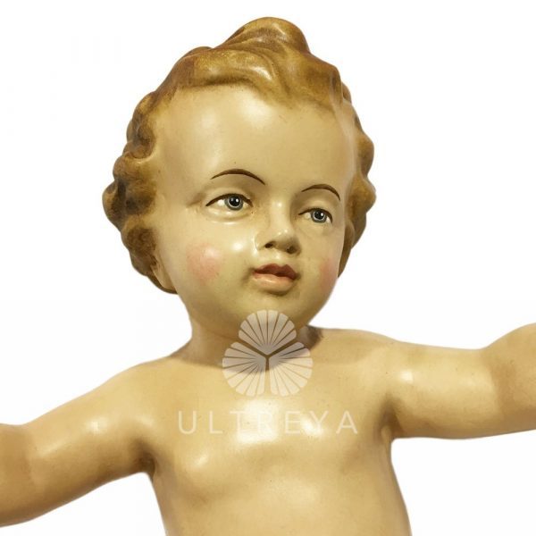 NIÑO JESÚS TALLA MADERA - Imagen 2