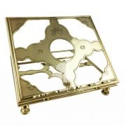 atril de mesa dorado