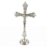 cruz de altar niquel