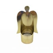 lampara metal dorado angel