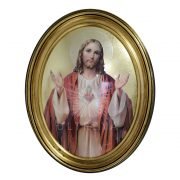cuadro oval sagrado corazon
