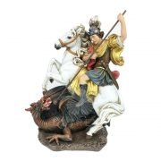 san jorge de pasta de madera