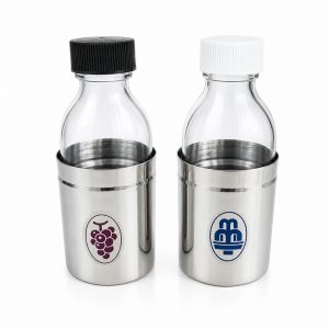 botellas agua vino