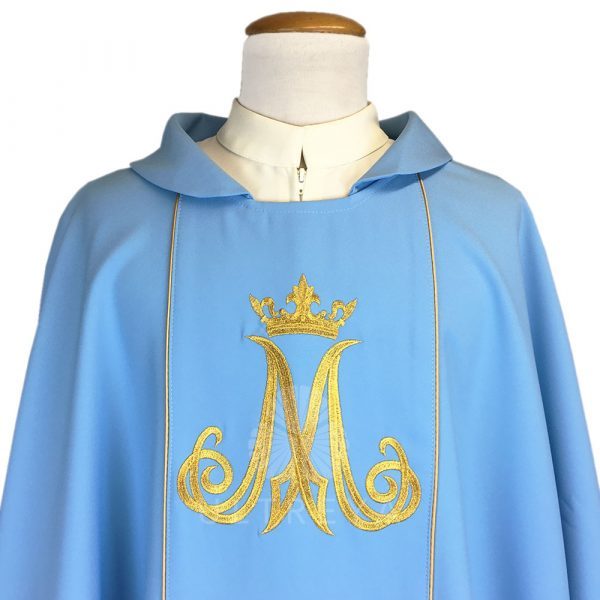 casulla mariana azul
