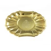 ´bandeja de comunion dorada