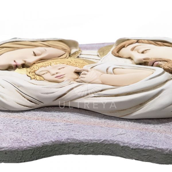 CUADRO EFECTO PIEDRA SAGRADA FAMILIA 70X35 - Imagen 3