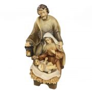 sagrada familia talla de madera