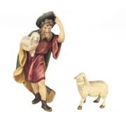 pastor con ovejas