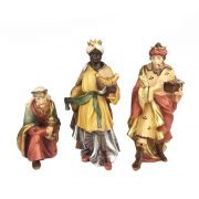 reyes magos talla de madera