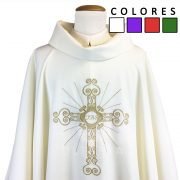 casulla cuello monacal