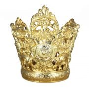 corona real de bronce