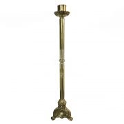 candelero de bronce