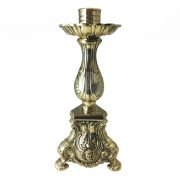 candelero de mesa bronce