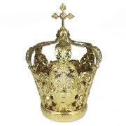 corona imperial metal dorado