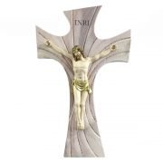 crucifijo efecto piedra