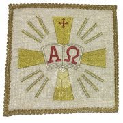 palia alfa y omega con cruz