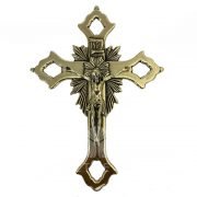 cruz de pared de metal