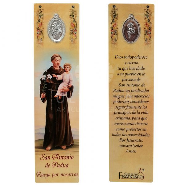 marcapaginas san antonio de padua