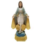virgen milagrosa con rayos