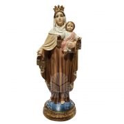 virgen del carmen resina