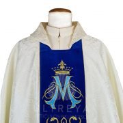 casulla mariana estolon terciopelo