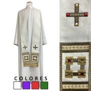 estola damasco piedras