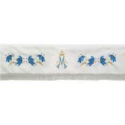 mantel mariano flores azules