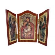 triptico sagrada familia icono