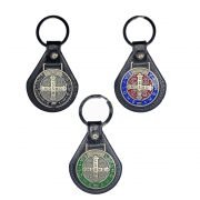 llavero medalla san benito