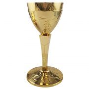 cáliz moderno uvas espigas