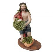 pastor llenando cesto