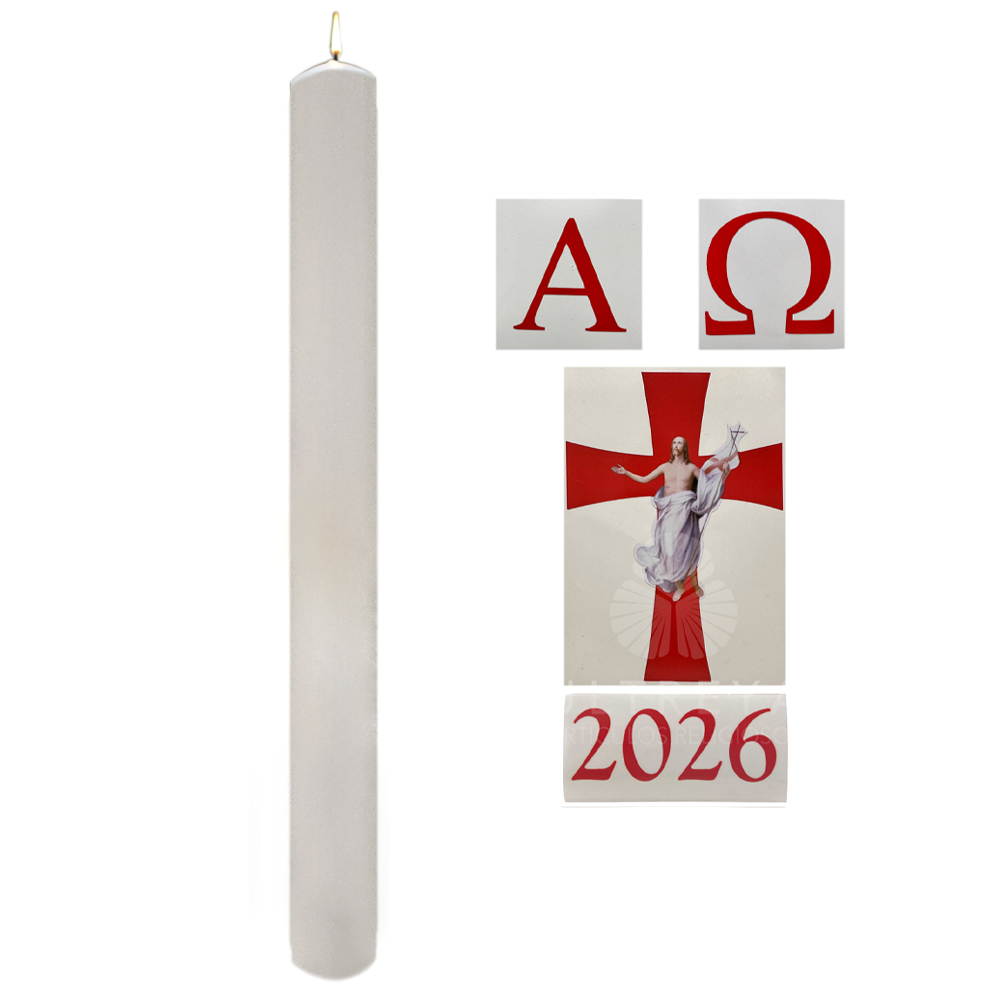 cirio pascual pegatina resucitado