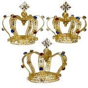 corona imperial con gemas