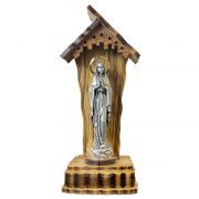 virgen lourdes con luz