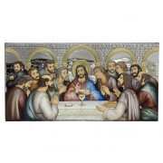 cuadro plata ultima cena